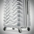 thumbnail image 2 of American Tourister Pirouette NXT Hardside Large Checked Luggage with Spinner Wheels - Silver, 2 of 9