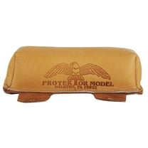 Protektor Sausage Front Shooting Rest Bag Leather Tan Filled