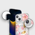 thumbnail image 5 of MagSafe iPhone 15 Pink Wildflower Clear Case, 5 of 5