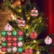 thumbnail image 1 of 16 Piezas de Suministros de Decoración Navideña, Juego de Navidad Colorido de 6 Cm, Decoración de Ventana de Plástico, Árbol de Navidad, Colgante Pequeño, 1 of 6