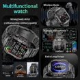 thumbnail image 4 of New Smart Watch 1.96 Inch Screen 420 MAh Bluetooth Call Voice Assistant Watch Sports Fitness Waterproof Smartwatch For Adult, 4 of 4