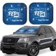 thumbnail image 1 of Fotbe Happy New Year 2024 (4) Juego de 2 Piezas de Parasoles para Parabrisas | Bloqueador Solar para Auto | Accesorios Plegables para Protección Solar Interior-Medium, 1 of 6