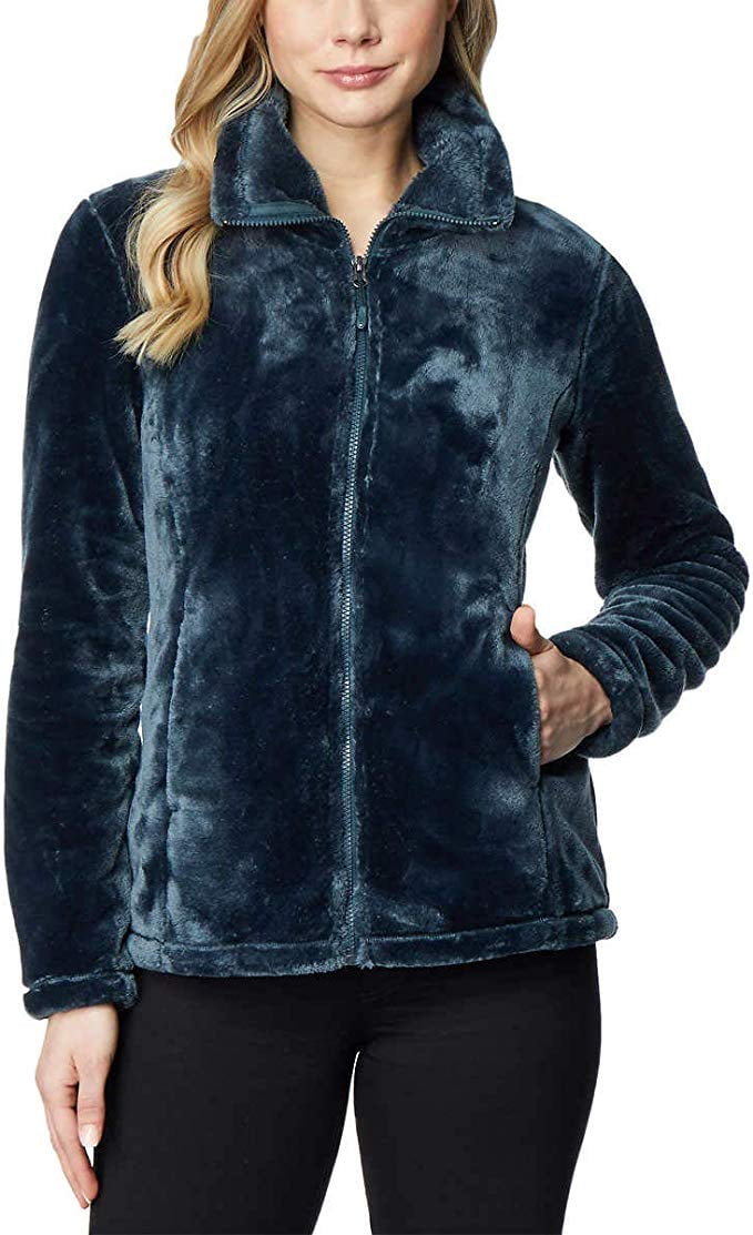 32 Degrees 32 Degrees Heat Women Soft & Cozy Plush Velvet Full Zip Jacket