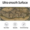 thumbnail image 2 of Desk Mat World Map 35.5" x 15.7" Mouse Pad Large,Keyboard Mats for Desk,Extended Mouse Pad,Non-Slip Base Stitched Edges Desk Pad,Desk Cover,Home Office Accessories, 2 of 6