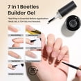 thumbnail image 4 of Set de esmaltes para uñas Beetles Builder Gel para uñas y gel floreciente, 4 of 8
