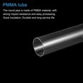 thumbnail image 4 of Unique Bargains Tube Rond Rigide en Acrylique Transparent 3 Pcs 47mm ID 50mm OD 6 Pieds pour Lampes et Lanternes, Système de Refroidissement par Eau, 4 of 6