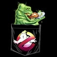 thumbnail image 2 of Men's Ghostbusters Pocket Slimer Graphic Tee Black X Large, 2 of 5
