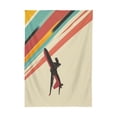 thumbnail image 6 of Yayeee Tablecloths for Rectangular Tables 54 x 54 inch Party Table Cover, Colorful Plane Stripes, 6 of 6