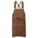 thumbnail image 3 of 2025 Latest Model Unisex Adjustable Cross Strap Canvas Apron with Tool Bag for, 3 of 5