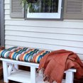 thumbnail image 2 of Classic Accessories Indoor/Outdoor Reversible Throw Blanket, 66 x 59 Inch, Spice, 2 of 8
