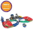 thumbnail image 3 of VTech Go! Go! Smart Wheels Checkered Flag Motorized Track Set with Accessories, Baby and Toddler Toys, 3 of 14