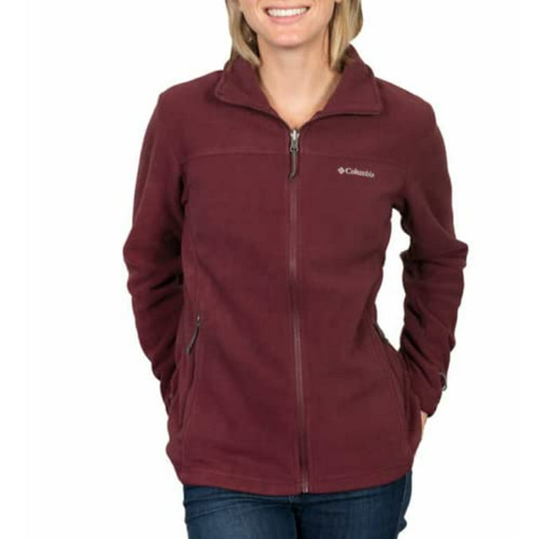 Women's Columbia Red Louisville Cardinals Give & Go Full-Zip Jacket