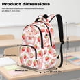 thumbnail image 7 of DISNIMO 17 Inch School Backpack for Kids Cow Strawberry Print Lightweight Bookbag with Padded Straps Large Capacity School Backpack for Boys Girls, 7 of 7
