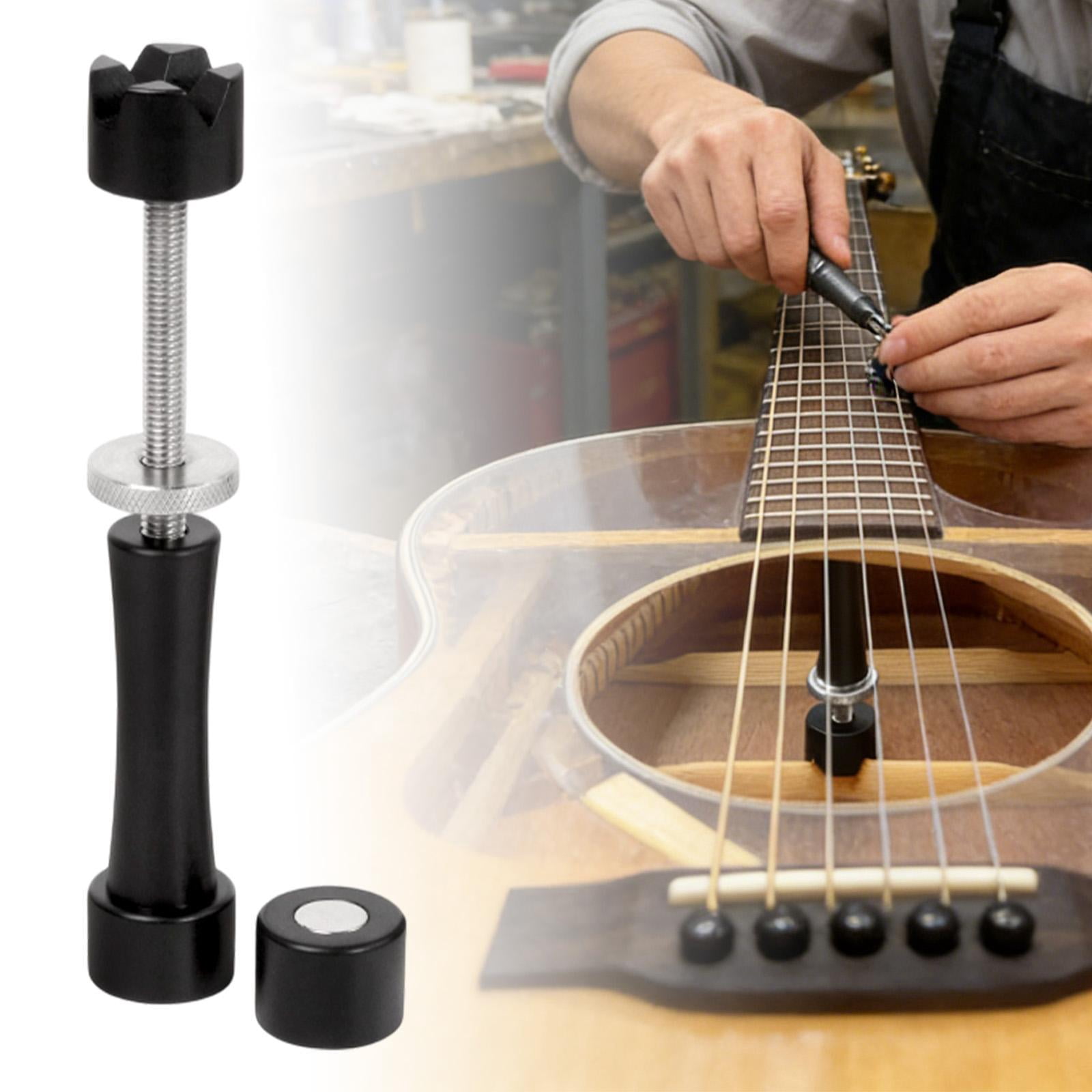 LeeQinersw Guitar Brace Repair Jack Professional Workshop Compact Portable Luthier Tool 102 to 128mm
