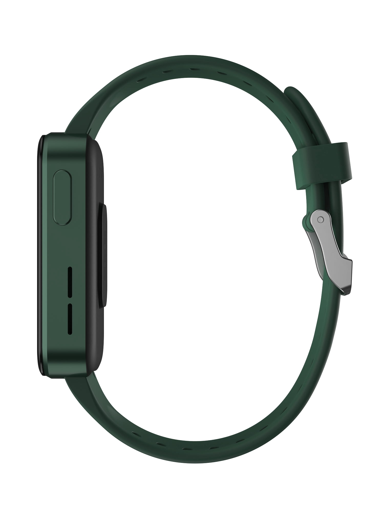iTech Active 4 PRO Unisex Adult Smartwatch Fitness Tracker, Green, Silicone Strap
