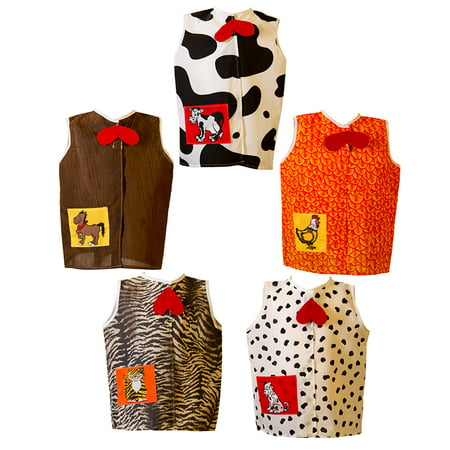 Toddler Animal Dress-Up Set, 5 Pieces (Best Animals To Dress Up As)