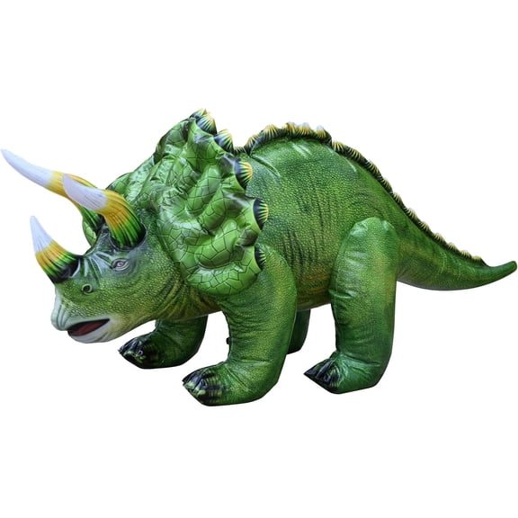 Triceratops Dinosaur Inflatable 43 inch for pool party decoration birthday gift kids and adults DI-TRI4 by Jet Creations