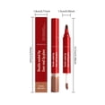 thumbnail image 2 of Lip Stain, Lip Gloss, Waterproof Long Lasting Liquid Lipstick and Lip Liner Combo, Double Head Dual Use Plumping Nourishing Makeup Kit, 2 of 4