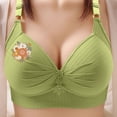 thumbnail image 2 of Women's Printed Plus Size Daily Bra Underwear Without Underwire, 2 of 8