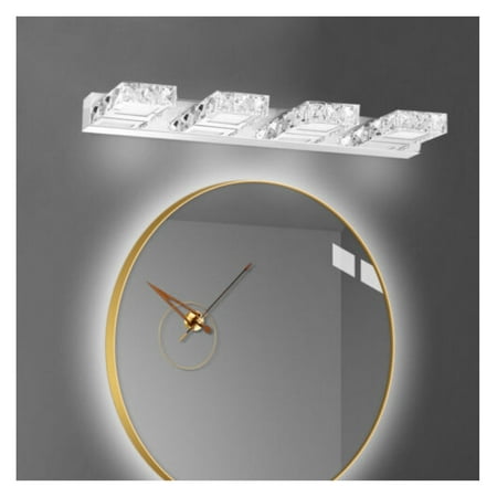 

‎Studyli Modern Vanity Light Cold White Wall LED Light Fixture 4*3W Bathroom Front Mirror