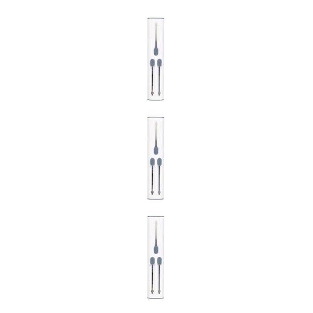 Seitruly Bolígrafo de limpieza de auriculares compatible con Bluetooth, teclado de plástico de doble extremo, tableta, auricular, cepillo de flocado, Type1 NO1