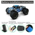 thumbnail image 3 of Dvkptbk 1:20 2WD High Speed RC Racing Car 4WD Remote Control Truck Off-Road Buggy Toys, 3 of 5