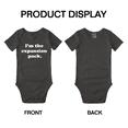 thumbnail image 3 of I'm the expansion pack Funny Baby Clothing Bodysuits Newborn-24 Months, 3 of 5