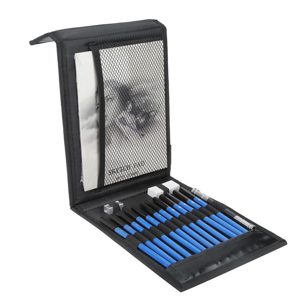 LYUMO Drawing Kit, Graphite Pencil,16pcs Artist Sketch Tool Kit