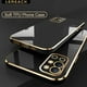 thumbnail image 2 of Lereach Para Xiaomi Poco F5 Pro F5 F4 X4 GT M3 M4 M5 5G Funda De Lujo 6D Chapado De Silicona Suave A Prueba De Golpes Cubierta Trasera, 2 of 4