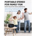 thumbnail image 2 of Reproductor de CD Philips portátil con Bluetooth TAZ4300 negro, 2 of 8