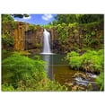 thumbnail image 1 of Waterfall Photo Ceramic Tile Mural Kitchen Backsplash Bathroom Shower 406119-M43, 1 of 3