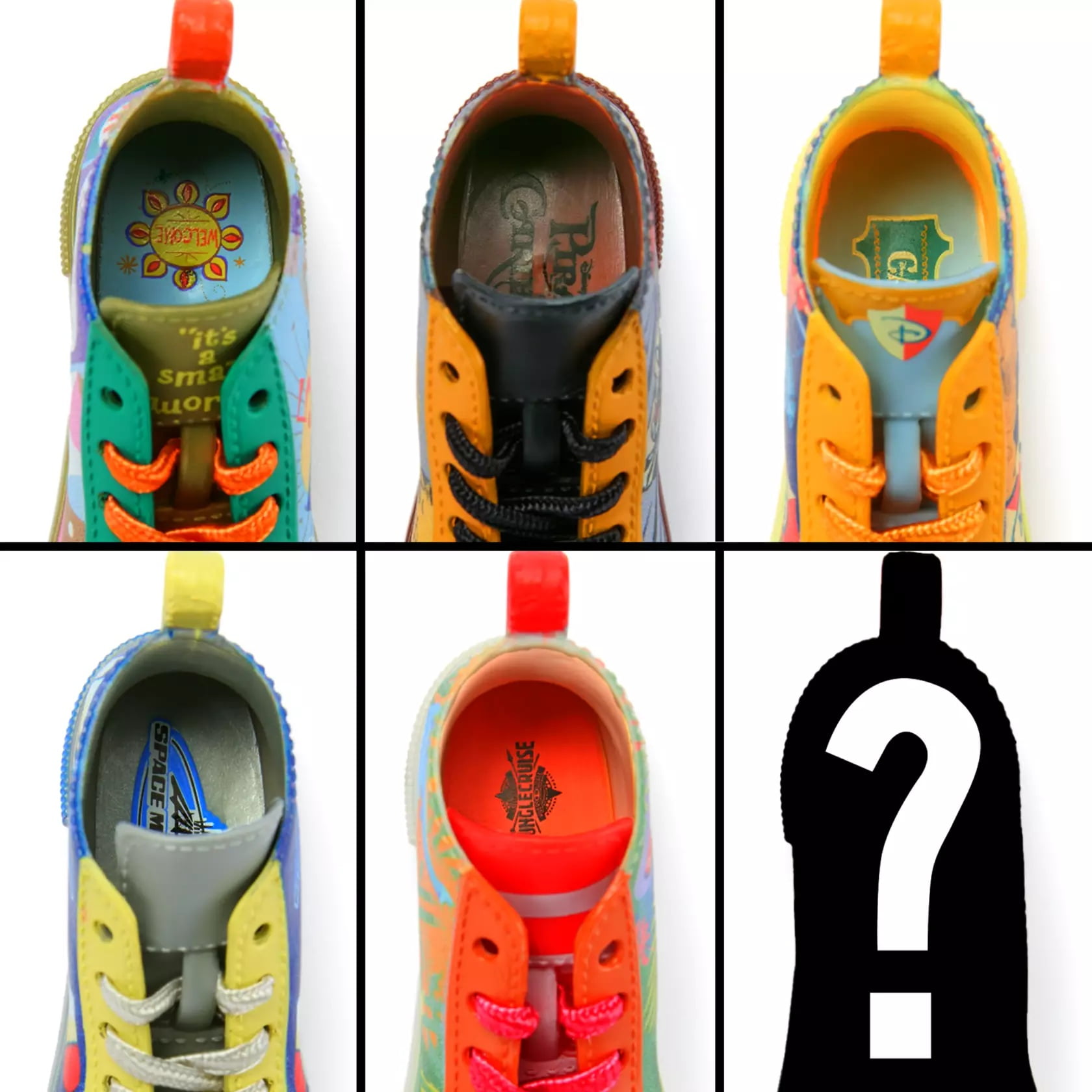 Disney Lacers Mini Shoes Mystery Vinyl Collectible 6pc Figure Set – Series Four
