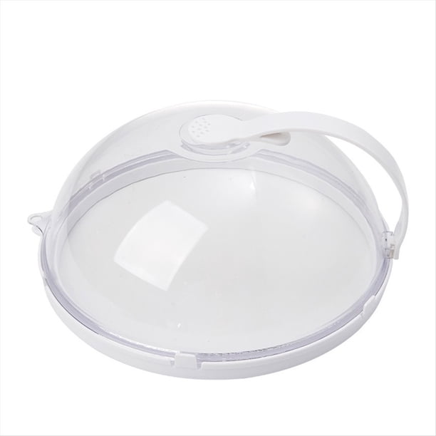 Cubierta A Prueba de Salpicaduras de Alimentos para Microondas, Cubierta para Calentar Hornos Domésticos, Cubierta Transparente para Platos, Accesorios para Utensilios de Cocina