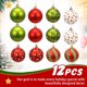 thumbnail image 5 of Adornos Navideños Más Vendidos: Set de 12 Bolas de Plástico Mate de 6 Cm | Adornos Irrompibles para Árbol y Decoración Del Hogar | Regalo Festivo, 5 of 5