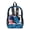 Camo Blue Dinosaur USA Flag, variant on Rainbow Koala Print 17 Inch Clear Backpack for Boys & Girls, Kids Backpack See Through Schoolbag Spacious Bookbag Travel Bags for Elementary Student