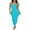 Blue, variant on Diconna Womenacute;s Tube Top Dress Strapless Sleeveless Cutout Solid Color/Stripes Print Knit Dress Summer Beach Dress