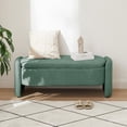 thumbnail image 4 of Bedroom Storage Bench With Large Storage3D Lamb Fleece Fabric Ottoman Bench For LivingBedroom, 4 of 9