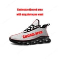 thumbnail image 1 of Zapatillas deportivas planas de Halloween para hombre y mujer, zapatillas deportivas de malla con cordones de las Hermanas Sanderson de Hocus Pocus, hechas a medida., 1 of 6