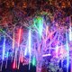 thumbnail image 5 of Tubo de lluvia de lluvia de meteoritos de 50 cm Guirlande decorativo Led colorido US-119494.06, 5 of 9