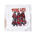 thumbnail image 1 of Men'S Plus Size 3D Digital Print T-Shirt, Casual Crew Neck Top, 100% Cotton Knit Fabric, Slight Stretch, Regular Fit, Machine Washable - Perfect for Autumn & Winter, 1 of 6