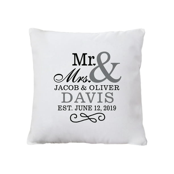 mr and mrs pillows est 2019