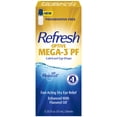 Optieve (3 pack) REFRESH OPTIVE MEGA-3® PF Lubricant Eye Drops Preservative ...