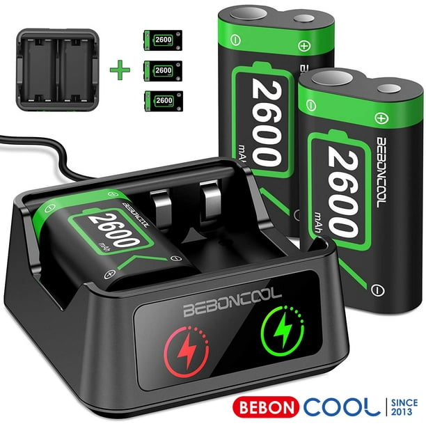 BEBONCOOL Rechargeable Battery Pack with Xbox One Charger