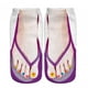 thumbnail image 4 of Calcetines con estampado de manicura, calcetines divertidos, novedad, calcetines casuales para niñas, calcetines tobilleros, calcetines con patrón 3D estilo B Yinane calcetines estampados, 4 of 8