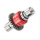 thumbnail image 3 of Diferencial Delantero y Trasero con Engranaje de Disco de Acero 16420G para Coche RC 1/14 1/16, Accesorios Rojos., 3 of 5