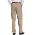 thumbnail image 2 of Savane Men's Big & Tall Wrinkle Free Flat Front Twill Pant, 2 of 4