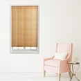 thumbnail image 3 of New Pleated Paper Curtain Light Filtering Adhesive Inside Mount Cordless Cellular Shade, 3 of 8