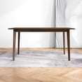 thumbnail image 4 of Dtwnek Solid Wood Dining Table for Kitchen, Dining Room, Living Room, Brown, 4 of 8