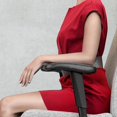 thumbnail image 5 of 2025 Replacement Office Chair Armrest Pads (Set of 2) - Arm Rest Pad New Part Replacements for Office Chairs Armrests - Black, 5 of 5