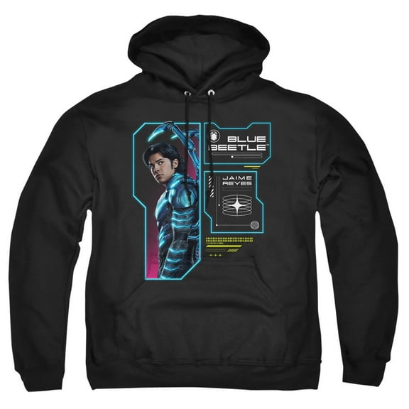 Blue Beetle (2023) Data Read Out Unisex Adult Pull-Over Hoodie